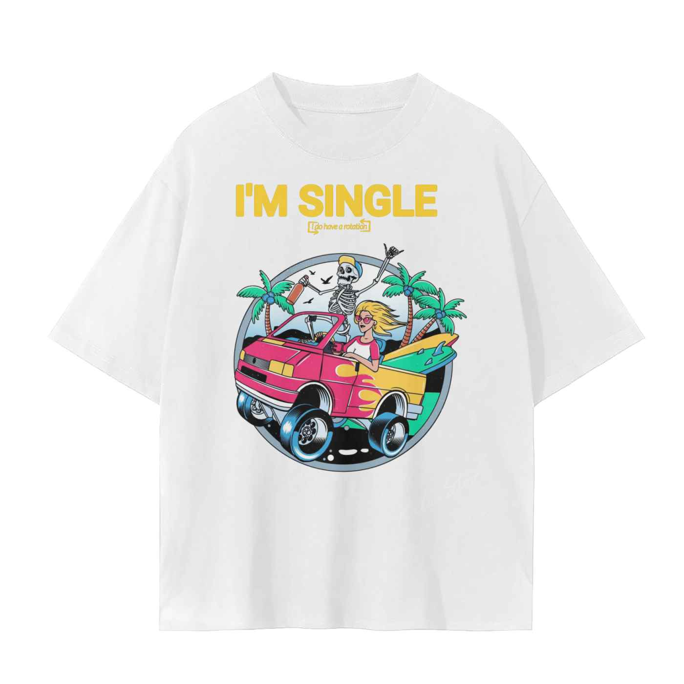 Josh Rotation Tee – Mona Unisex Seamless T-Shirt