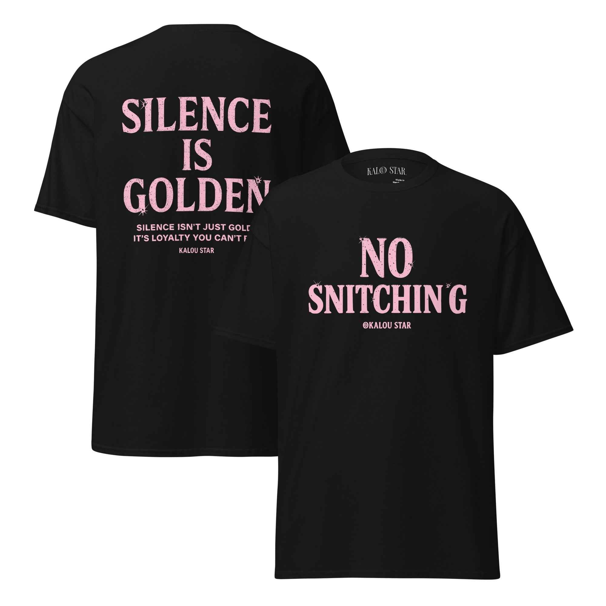 No Snitching T-Shirt – Candy