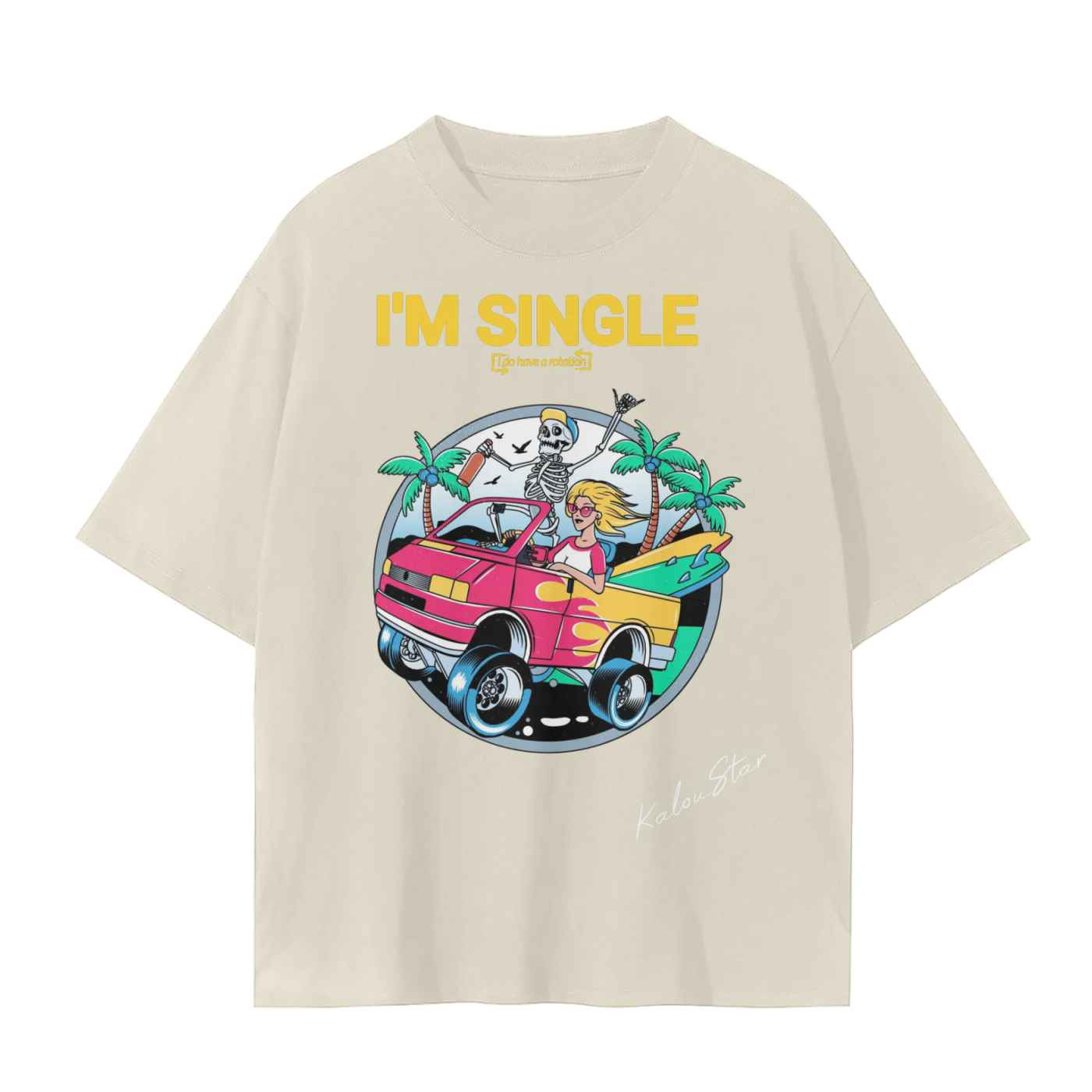 Josh Rotation Tee – Mona Unisex Seamless T-Shirt