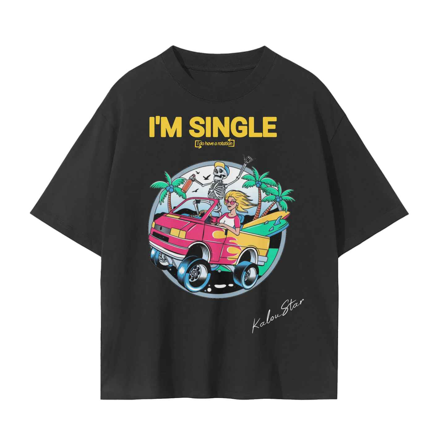 Josh Rotation Tee – Mona Unisex Seamless T-Shirt