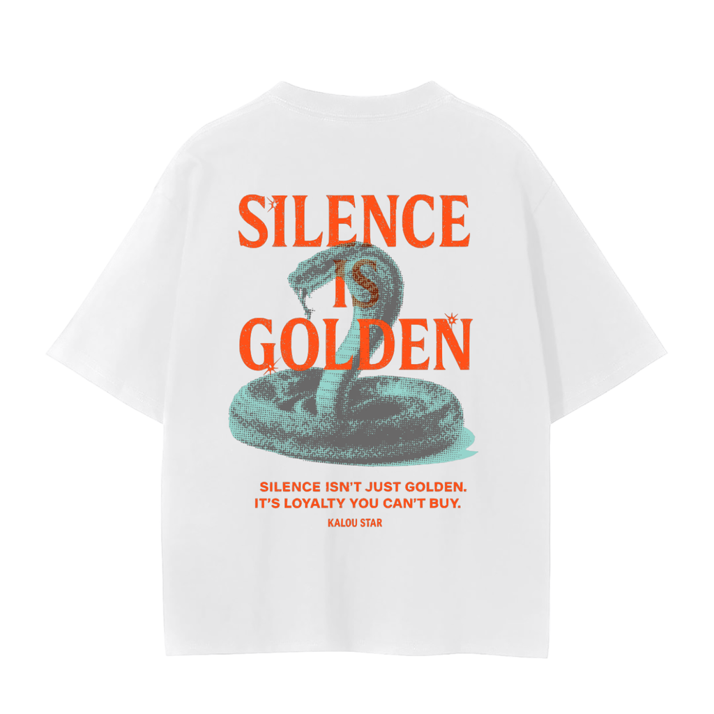 Silence is Golden T-Shirt Flame