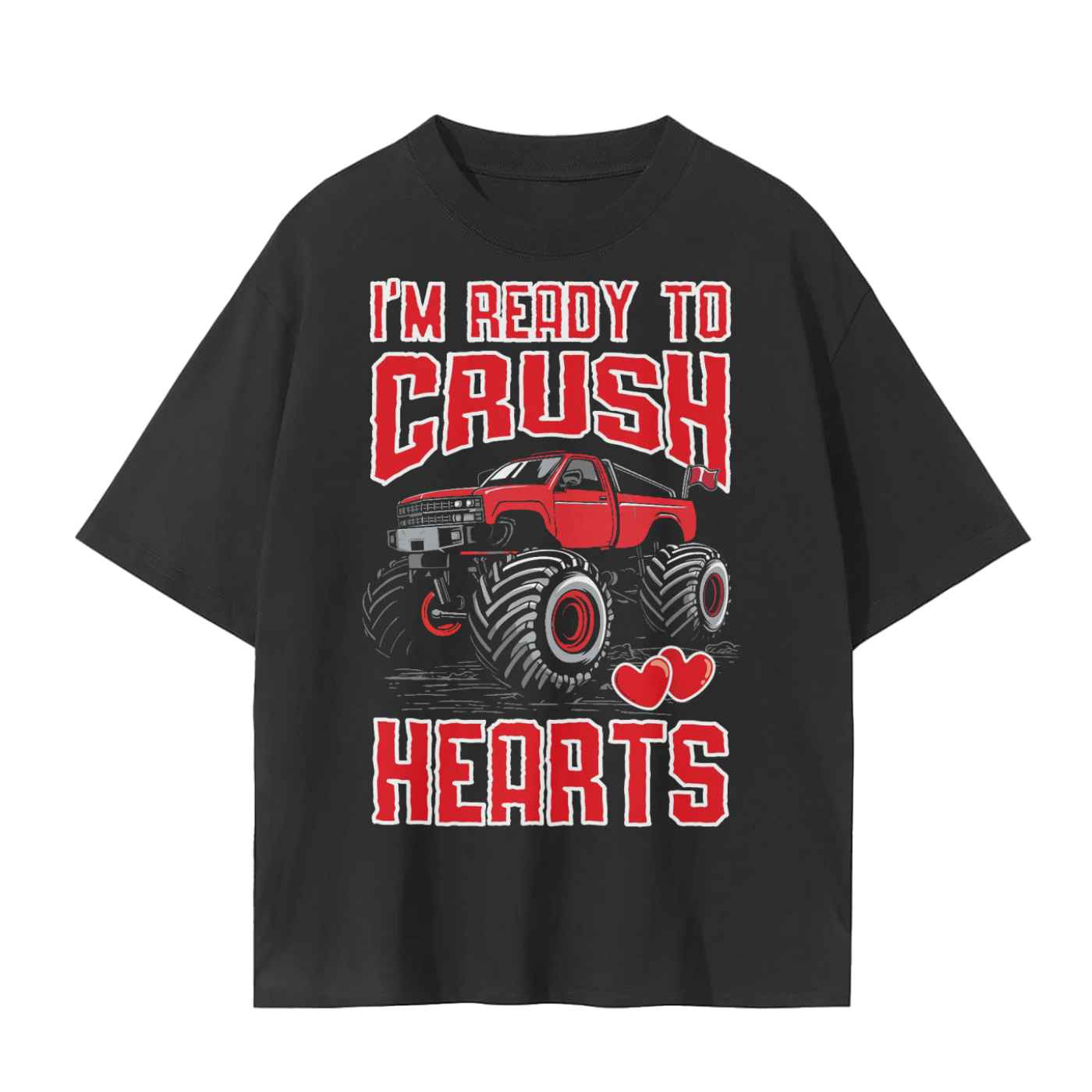 Crush Hearts Unisex Seamless T-Shirt