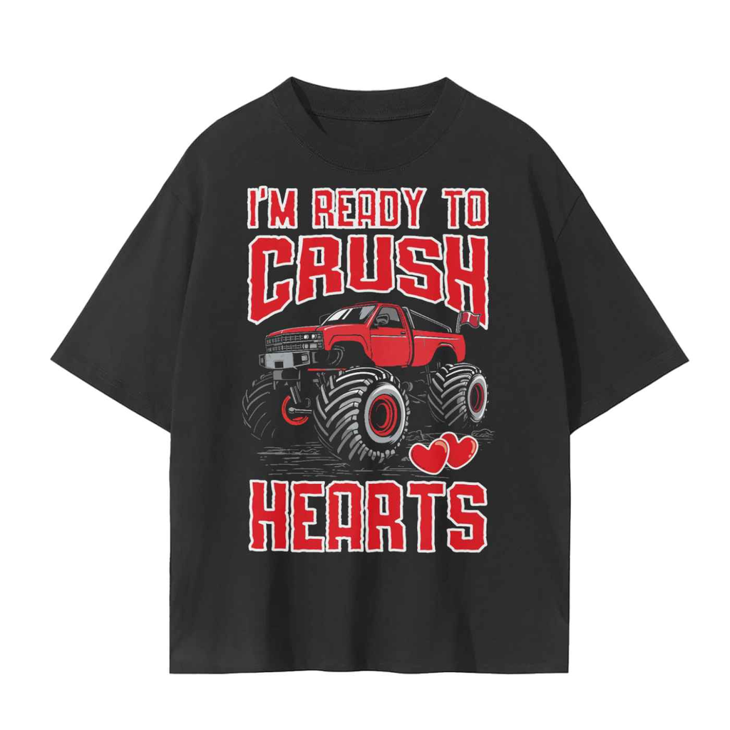 Crush Hearts Unisex Seamless T-Shirt