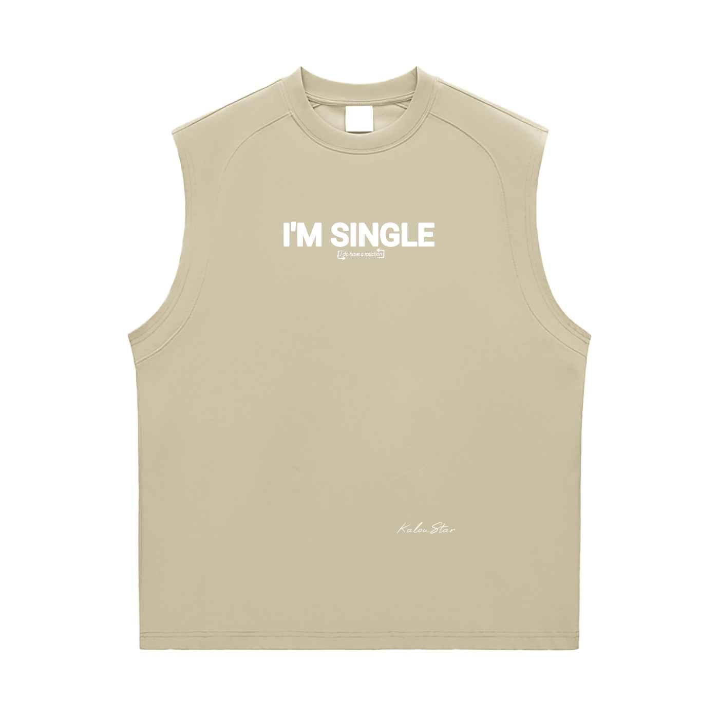 I’m single, I do have a rotation Unisex Quick-Dry Cooling Tank Top White Logo