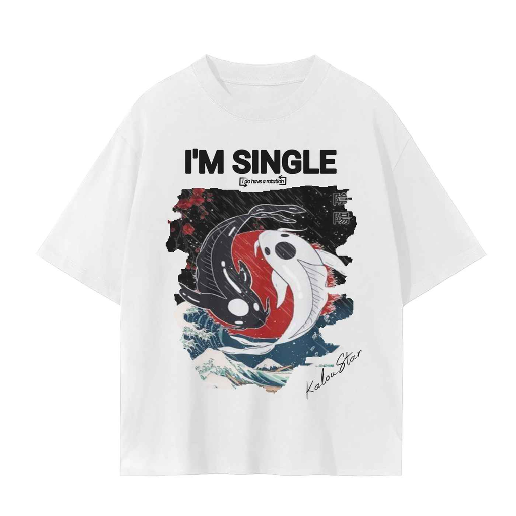 Josh Rotation Tee – Yin Yang  Unisex Seamless T-Shirt