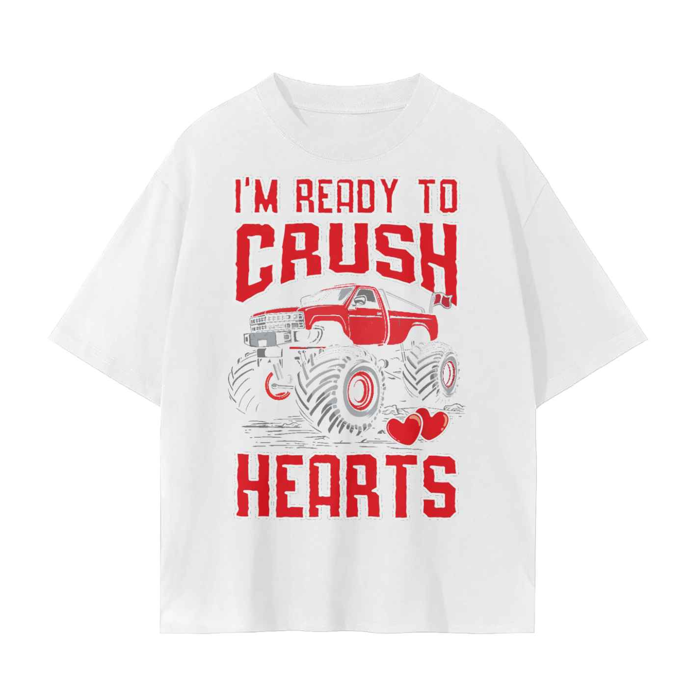 Crush Hearts Unisex Seamless T-Shirt