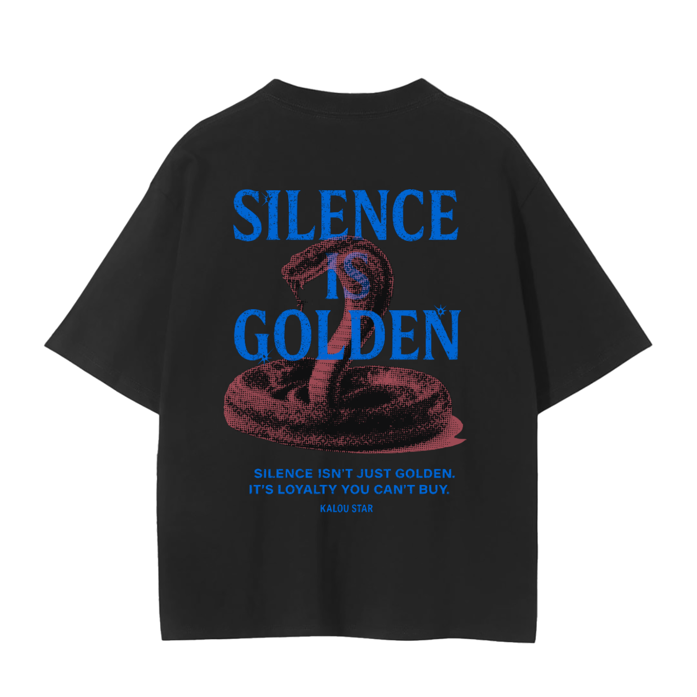 Silence is Golden T-Shirt Ocean