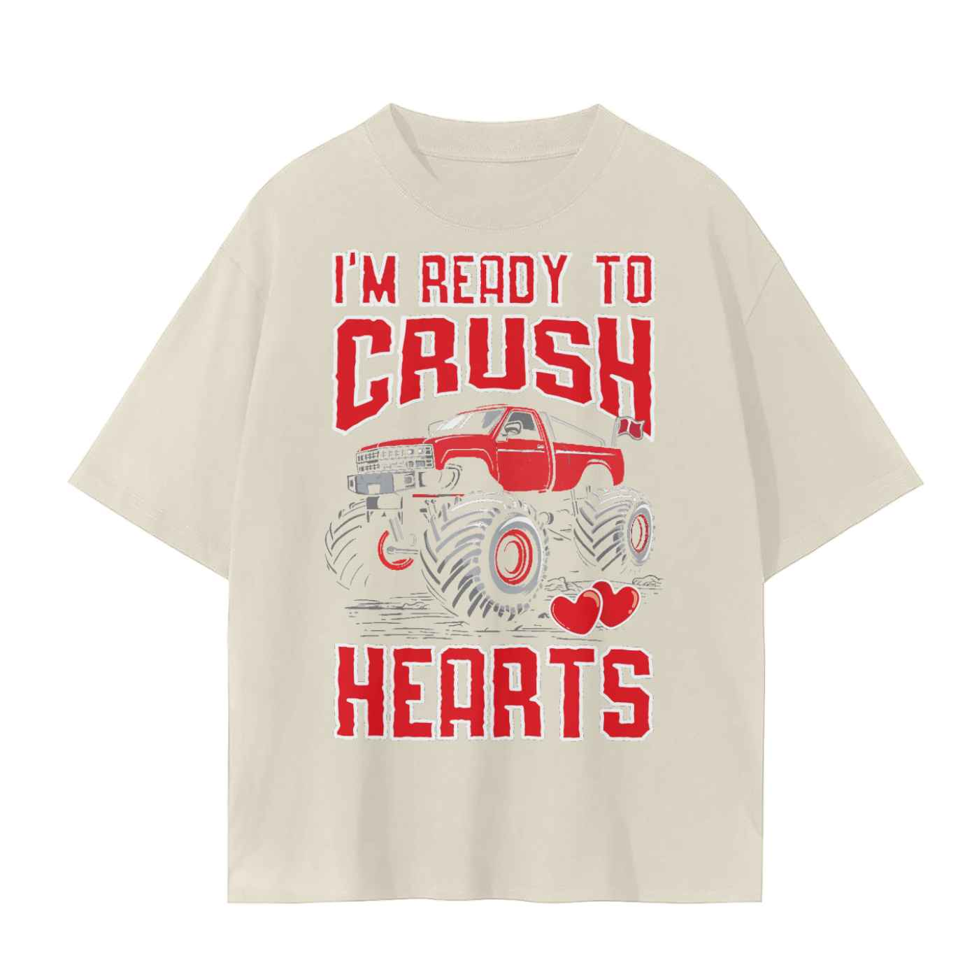 Crush Hearts Unisex Seamless T-Shirt