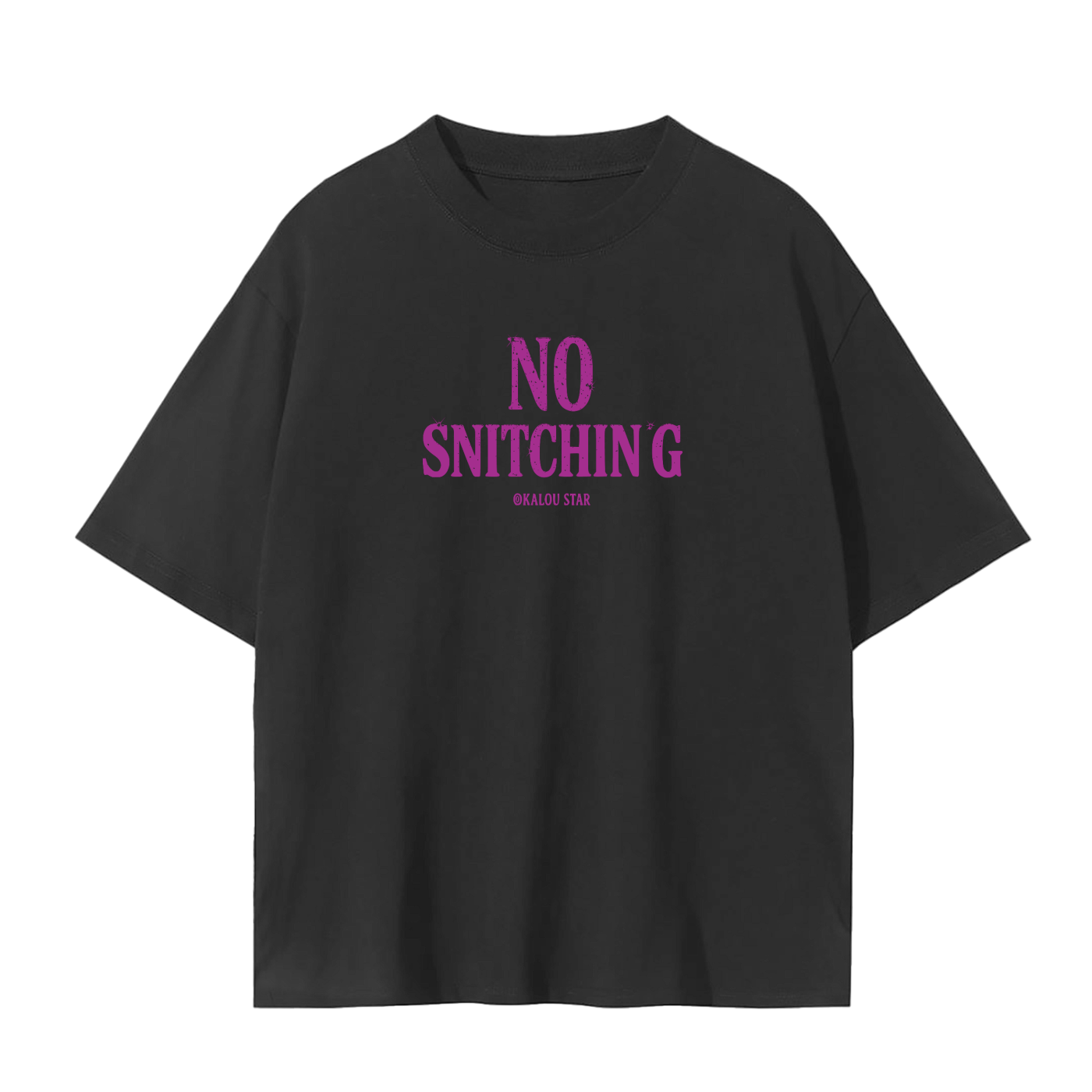 Silence is Golden T-Shirt Purple