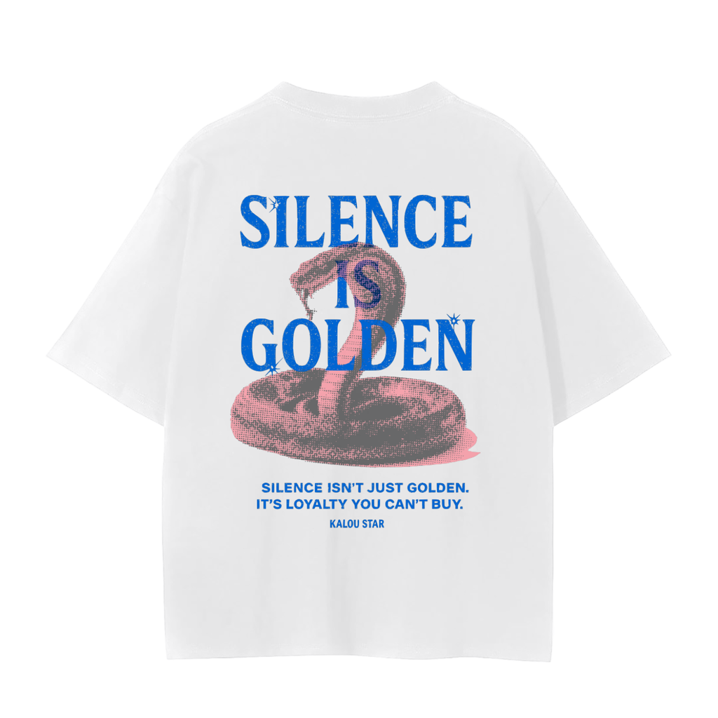 Silence is Golden T-Shirt Ocean
