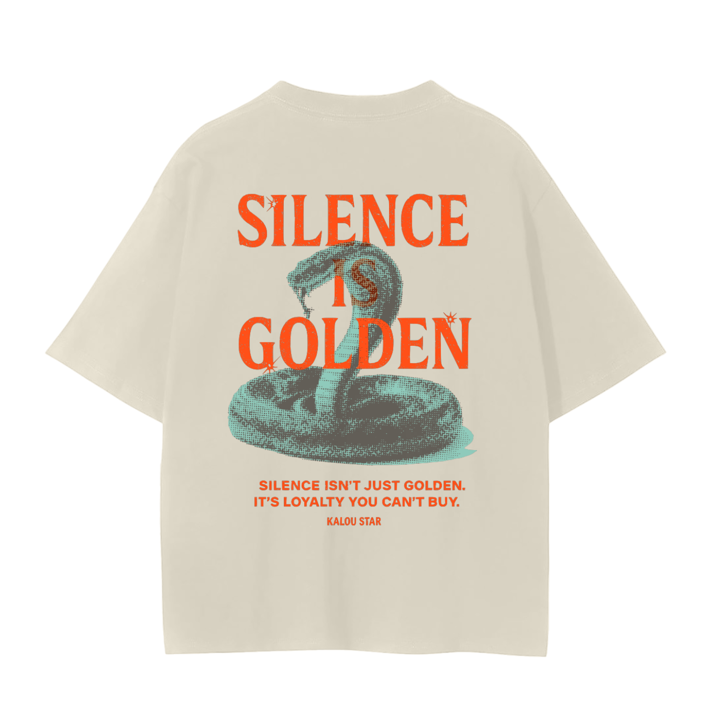Silence is Golden T-Shirt Flame