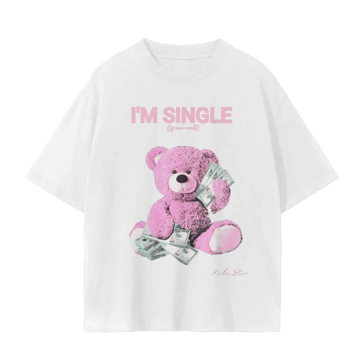 Josh Rotation Tee – Pink Foam Unisex Seamless T-Shirt