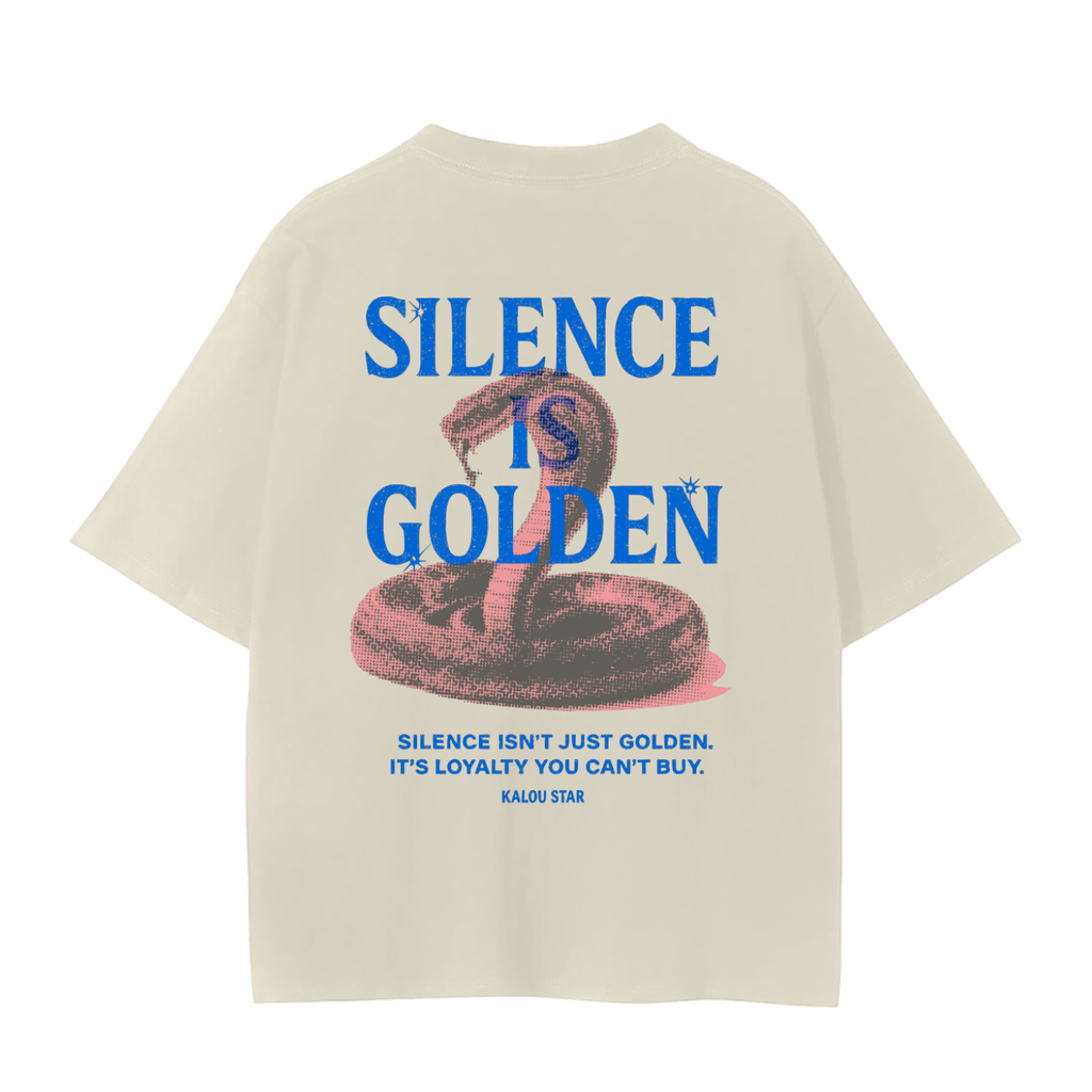 Silence is Golden T-Shirt Ocean