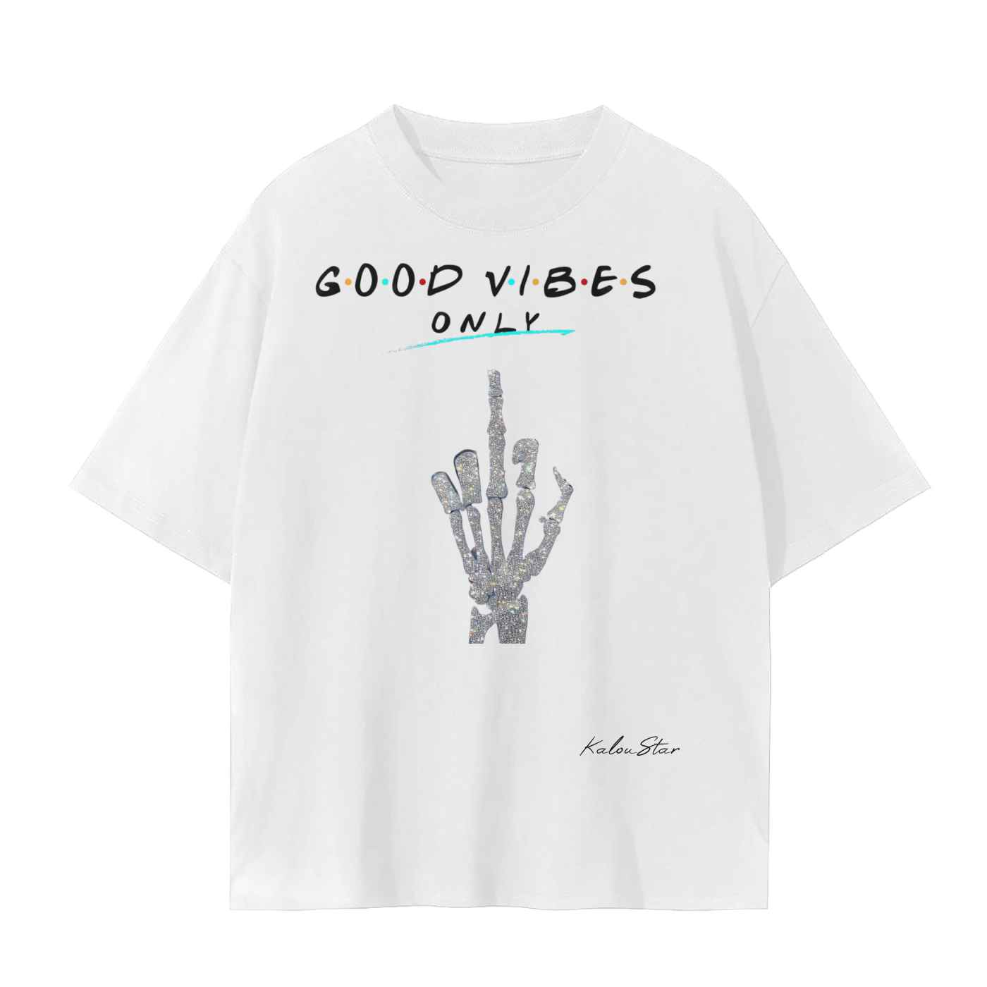 Middle Finger Unisex Seamless T-Shirt