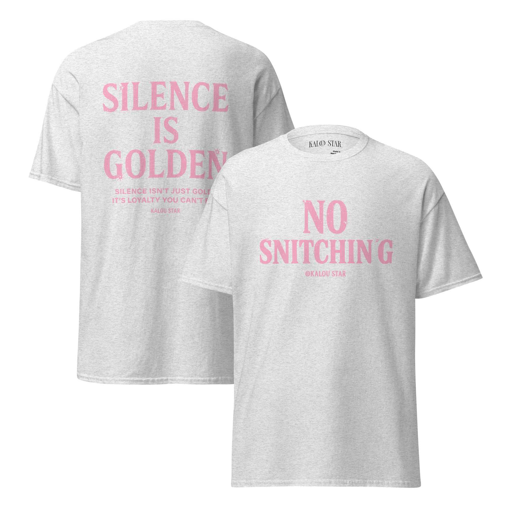 No Snitching T-Shirt – Candy